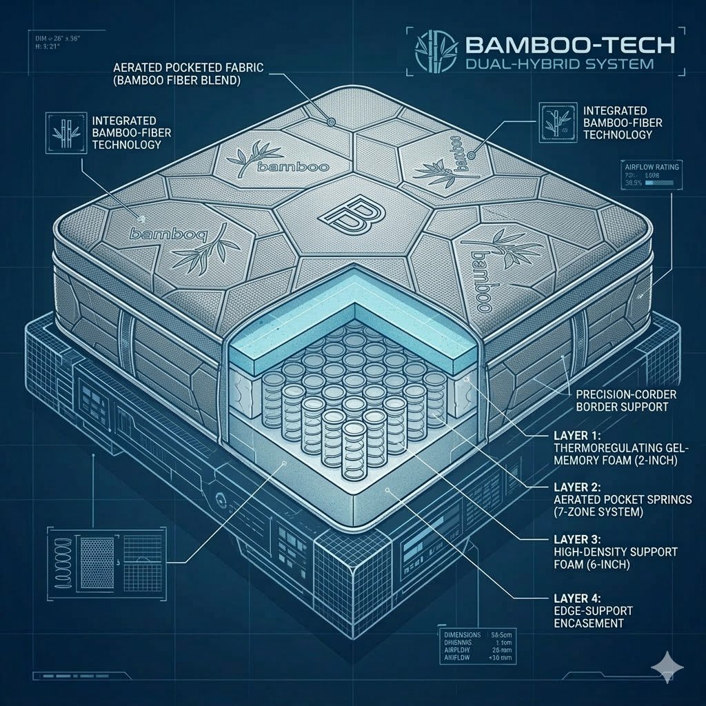 Bamboo 5000 Mattress (Soft)
