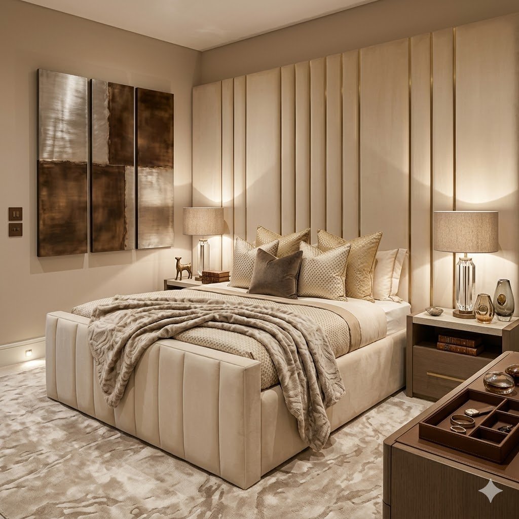 Bellagio-X Bed – Low Sides, High Footend